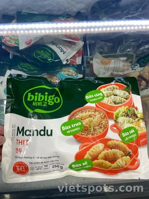 [Bibigo] Sủi cảo thịt 250g
