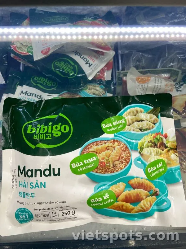 [Bibigo] Mandu hải sản 250g