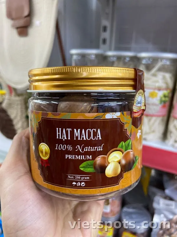 Hạt macadamia tự nhiên 250g
