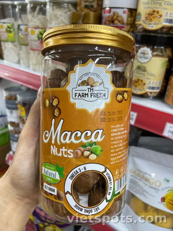 Hạt Macadamia 500g