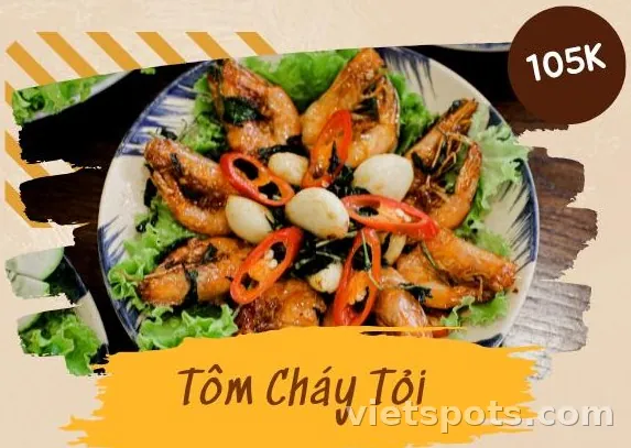 Tôm Cháy Tỏi