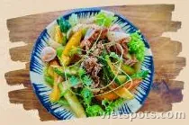 Mực Xào Chua Ngọt