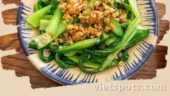 Cải Thìa Xào (Tỏi / Bò)
