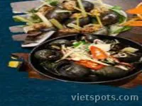Ốc Bươu - Hấp Sả