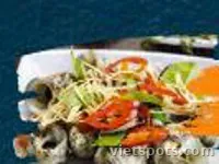Ốc Mặt Trăng - Hấp Sả