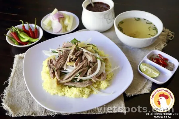 Cơm gà xé (đặc biệt)