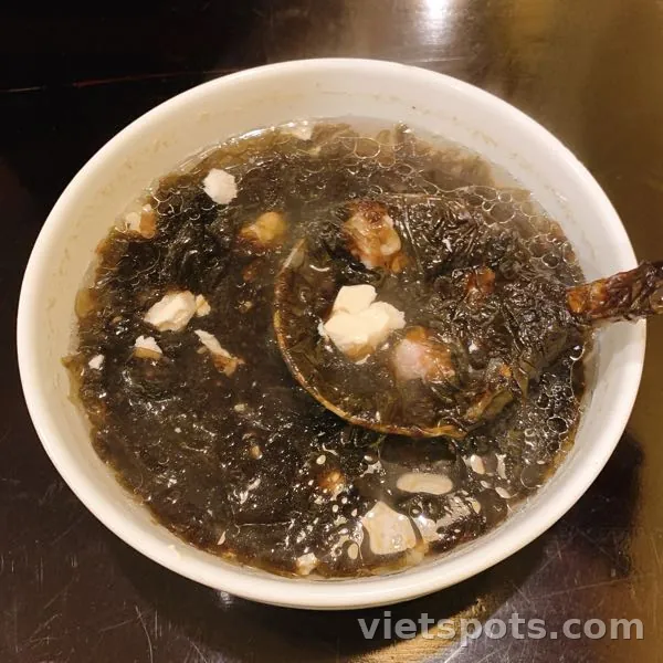 Canh rong biển