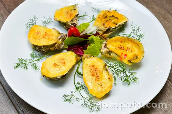 Hàu nướng phô mai