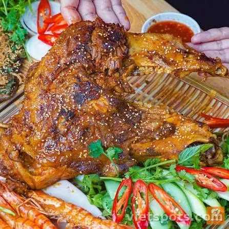 Xương má hàm nướng