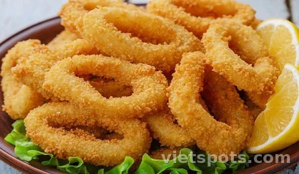 Mực chiên xù/ chiên mắm