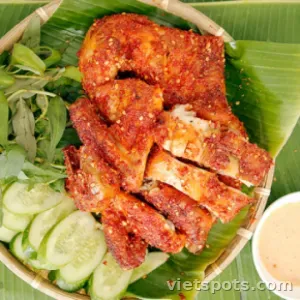 Gà Nướng Muối Ớt