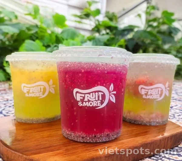[Đồ uống healthy] Whey sữa chua trái cây hạt chia