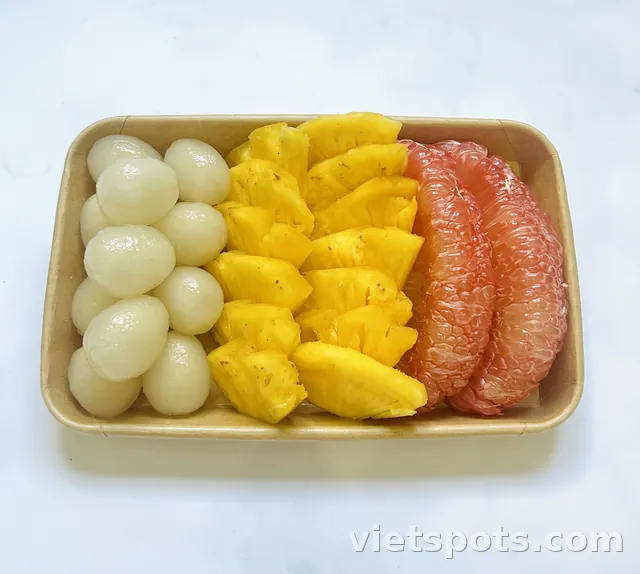 MIX No.07 (chôm chôm, dứa, bưởi)