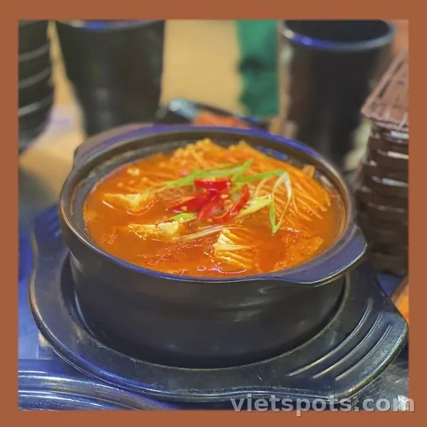 Canh kim chi