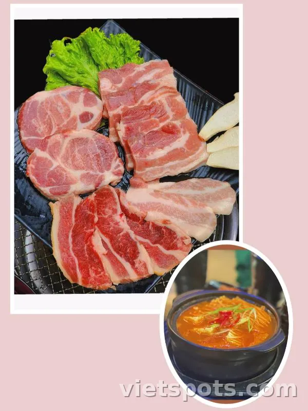 Set Đặc Biệt + 1 Kimchi Hầm + 1 Coca