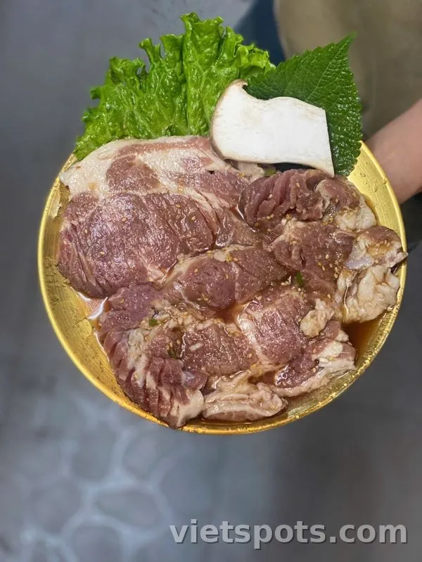 Sườn heo ướp gia vị 300g