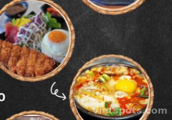 1 Combo: Thịt heo cốt lết + Canh đậu hủ non hải sản