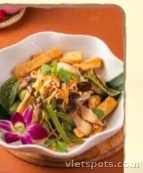 Rau Tiến Vua Trộn Nấm