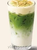 Matcha hạnh nhân