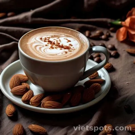 Coffee hạnh nhân kem muối