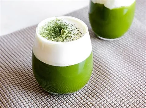 Matcha latte kem cheese