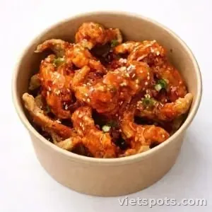 Chân gà phủ xốt