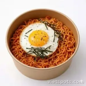 Mỳ trộn cay sốt Hanchick (L) - Tặng 1 trứng chiên