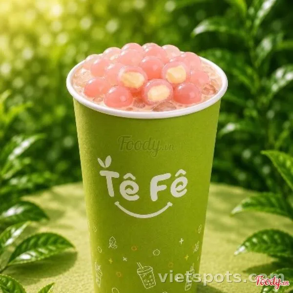 Bồng Bềnh Trân Châu Đào Phô Mai