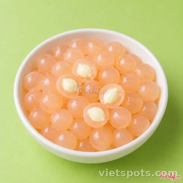 Trân Châu Đào Phô Mai