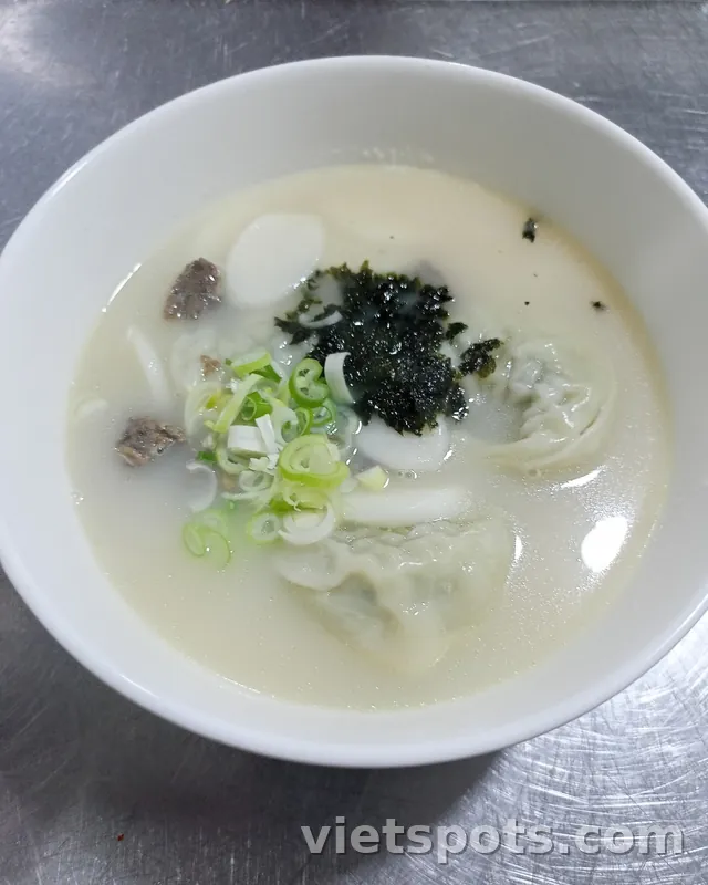 Canh Bánh Mandu Ondal