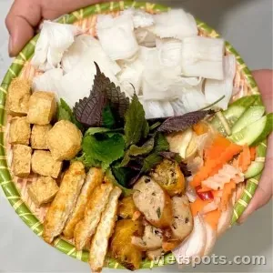 Mẹt bún đậu 1 người