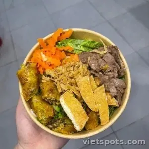 Bún trộn