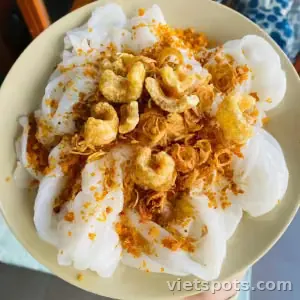 Bánh ướt nhân tôm
