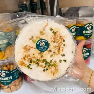 Bánh ép Huế thịt