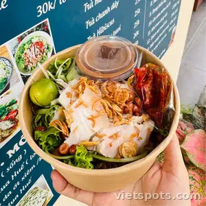 Bún mắm thịt luộc