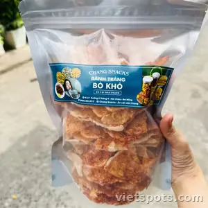 Combo 10 gói bánh tráng bò khô