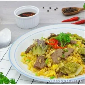 Cơm Chiên Dưa Bò