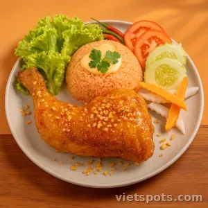 Cơm Chiên Gà Xối Mỡ Góc 4
