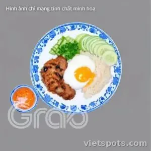 Cơm tấm sườn bì ốp la