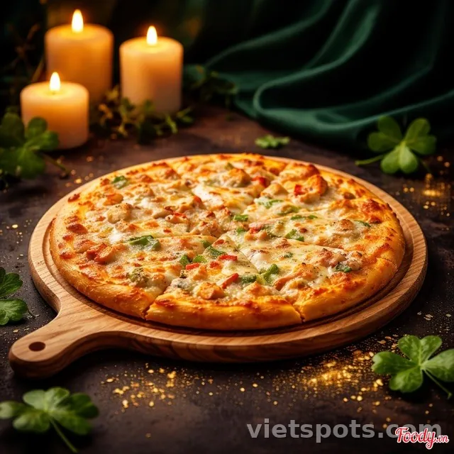 Pizza hải sản phô mai size 28