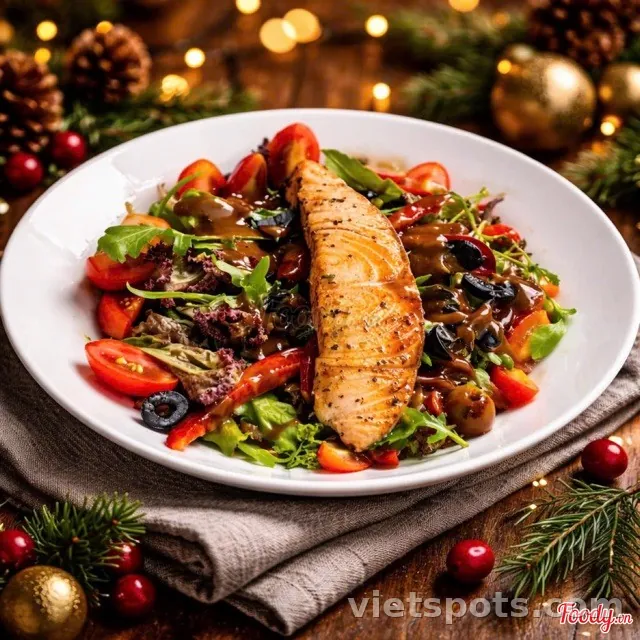 Salad cá hồi