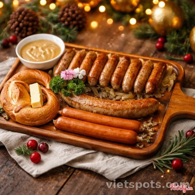 Combo xúc xích Đức – Ann Home Sausage Platter