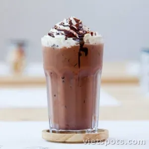 Cacao dầm sữa đá ly 450ml