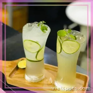 Trà Chanh Xí Muội ly khổng lồ