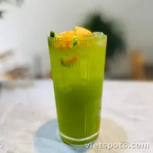 Trà Dưa Lưới ly khổng lồ