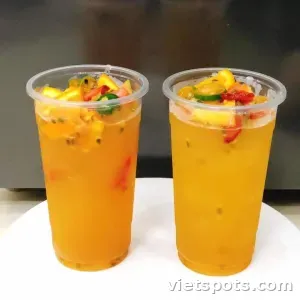 Trà Trái Cây Nhiệt Đới ly khổng lồ