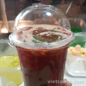 Trà Sữa Vị Chanh Dây Full Thạch
