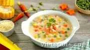 Soup Trứng Cút Thịt Bằm