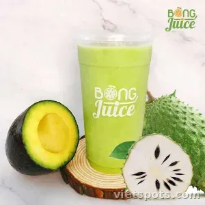 Sinh tố bơ mãng cầu