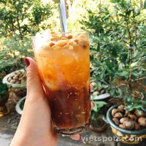 Đá me dừa khô